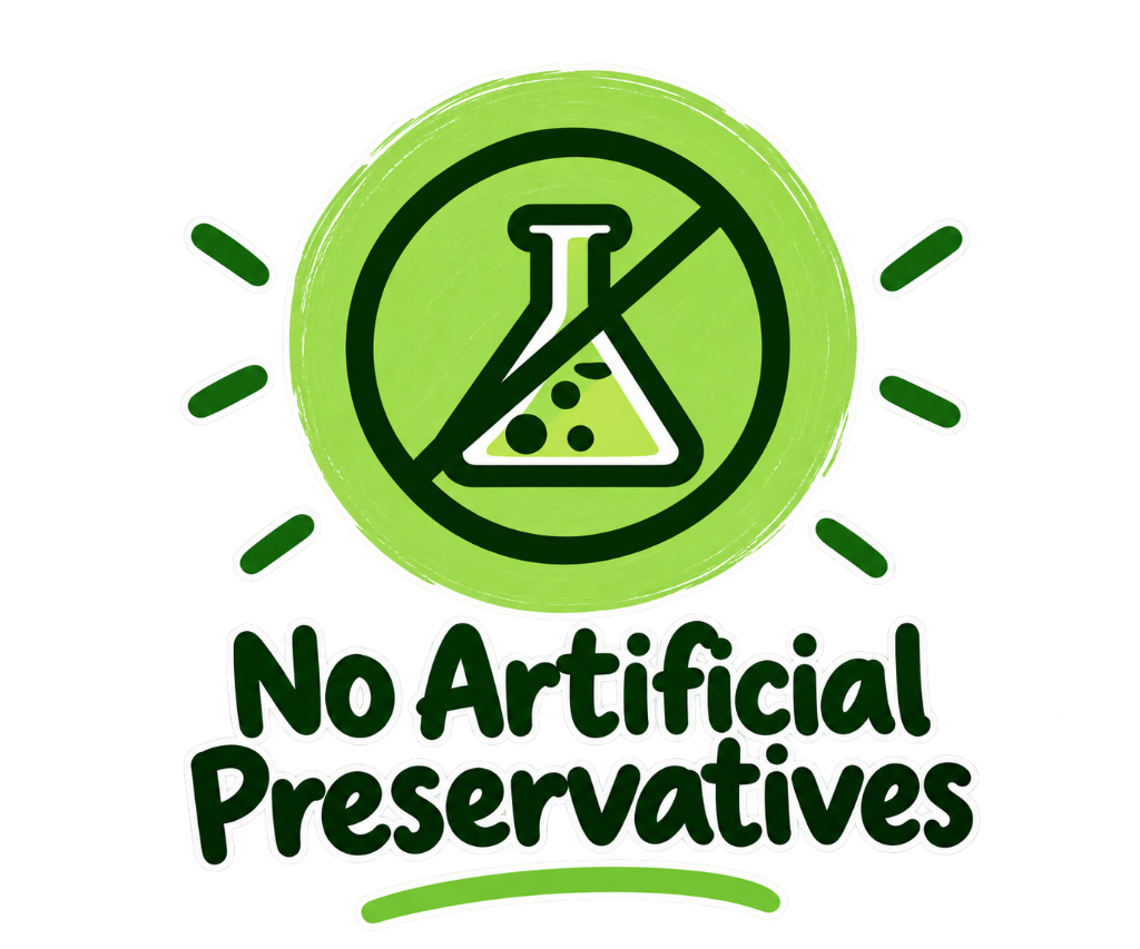 No Artificial Preservatives